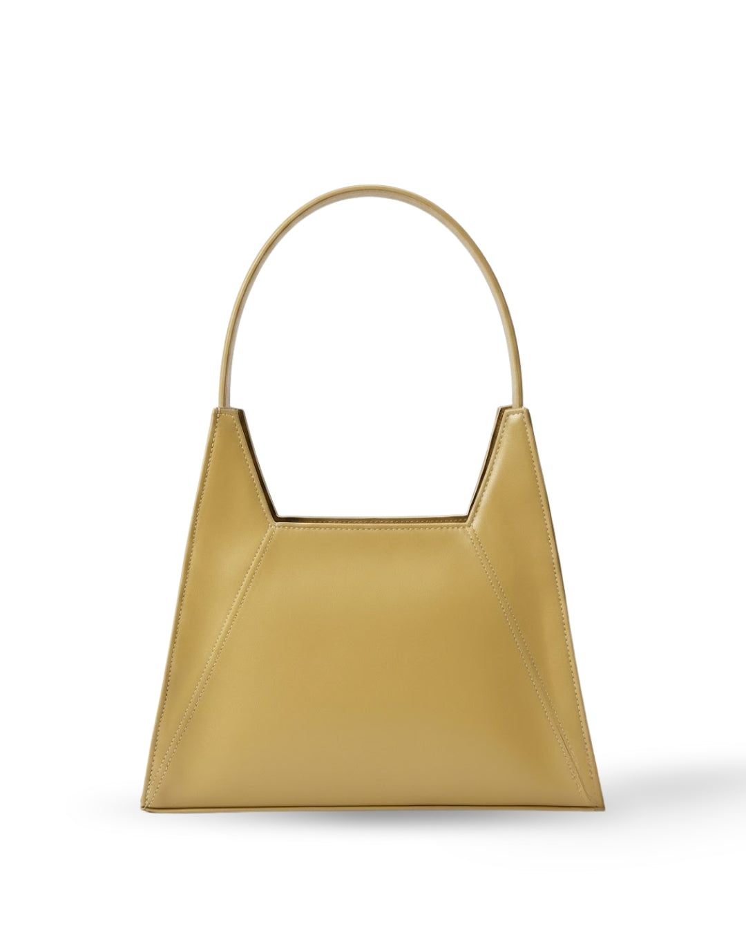 Velaric shoulder bag, mustard yellow handbag, japanese faux leather bag, trapeze shoulder bag, structured women handbag, adjustable strap handbag, yellow shoulder tote, eco friendly leather handbag, women casual shoulder purse, designer style shoulder bag, yellow faux leather purse, spacious daily handbag, trending women handbag, fashion shoulder purse, everyday top handle bag