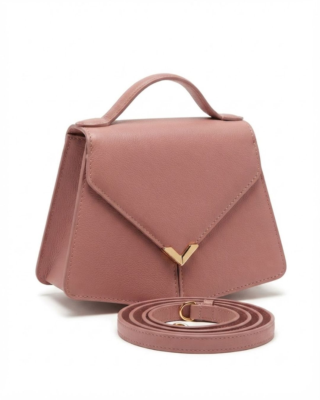 Velaric box bag, pink top handle handbag, blush pink envelope purse, structured pink box bag, detachable strap shoulder purse, faux leather pink handbag, women dusty pink purse, chic pink shoulder bag, envelope flap handbag, side zip pocket purse, cute pink crossbody bag, romantic top handle purse, women party shoulder bag, trendy pink handbag, stylish pastel purse
